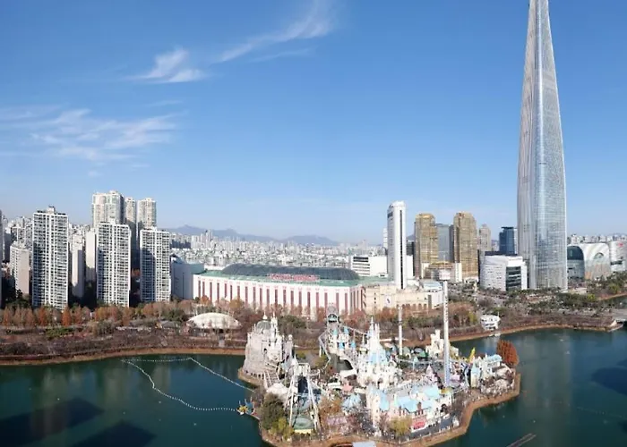 강남및 코엑스직통 롯데월드 석촌호수 투룸 Appartement *